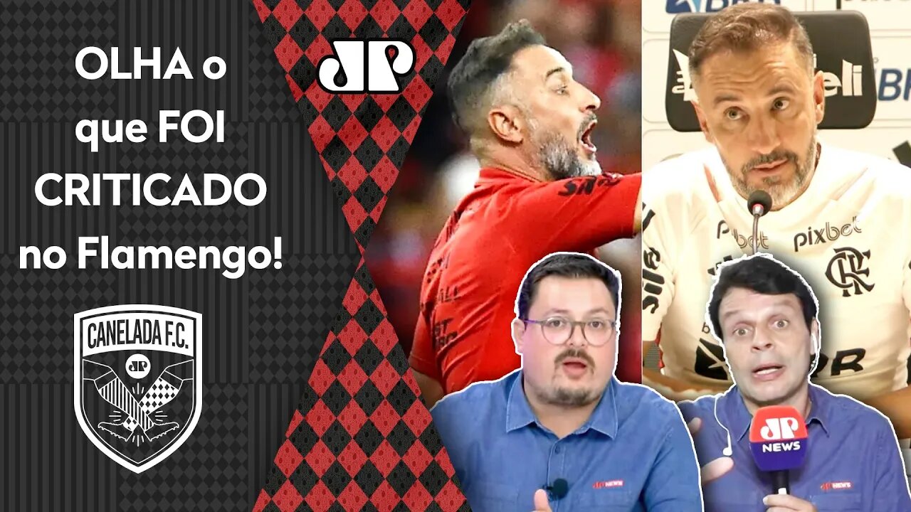 "É POSTURA DE SABOTAGEM! ISSO que o Vítor Pereira FEZ é..." OLHA o que FOI CRITICADO no Flamengo!