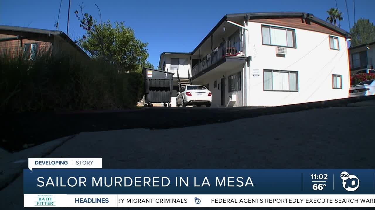 San Diego sailor murdered at La Mesa home