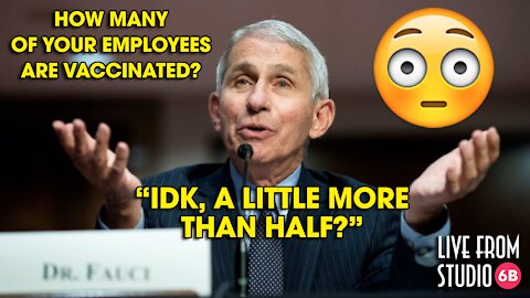 SHOCKING!!! How Many of Fauci's Employees Are Vaccinated?!
