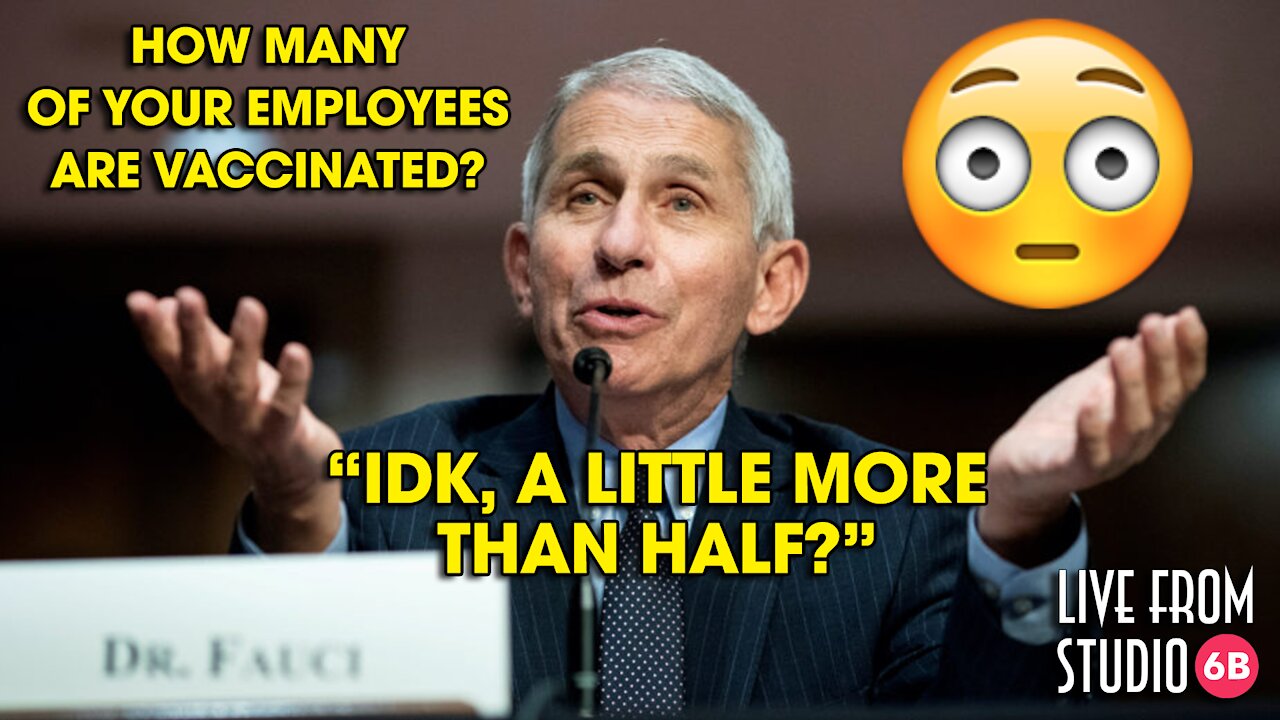 SHOCKING!!! How Many of Fauci's Employees Are Vaccinated?!