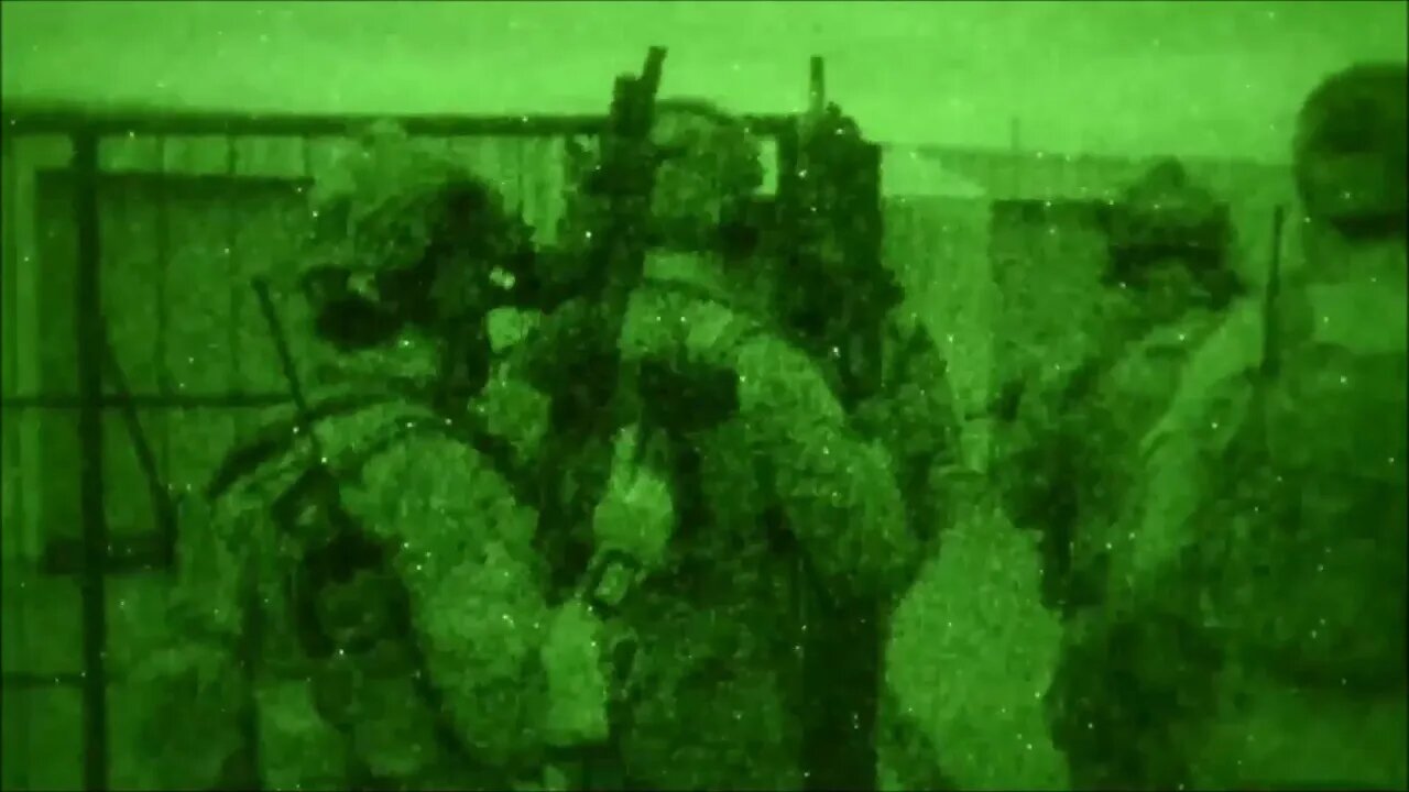 Special Forces and Air Commandos Conduct Nighttime raid