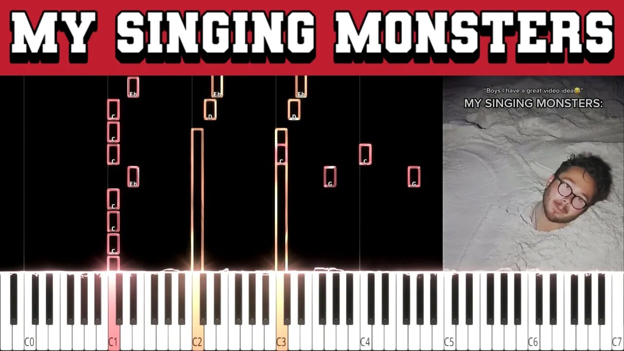 MY SINGING MONSTERS 😂😅 by The Johnson Brothers on piano