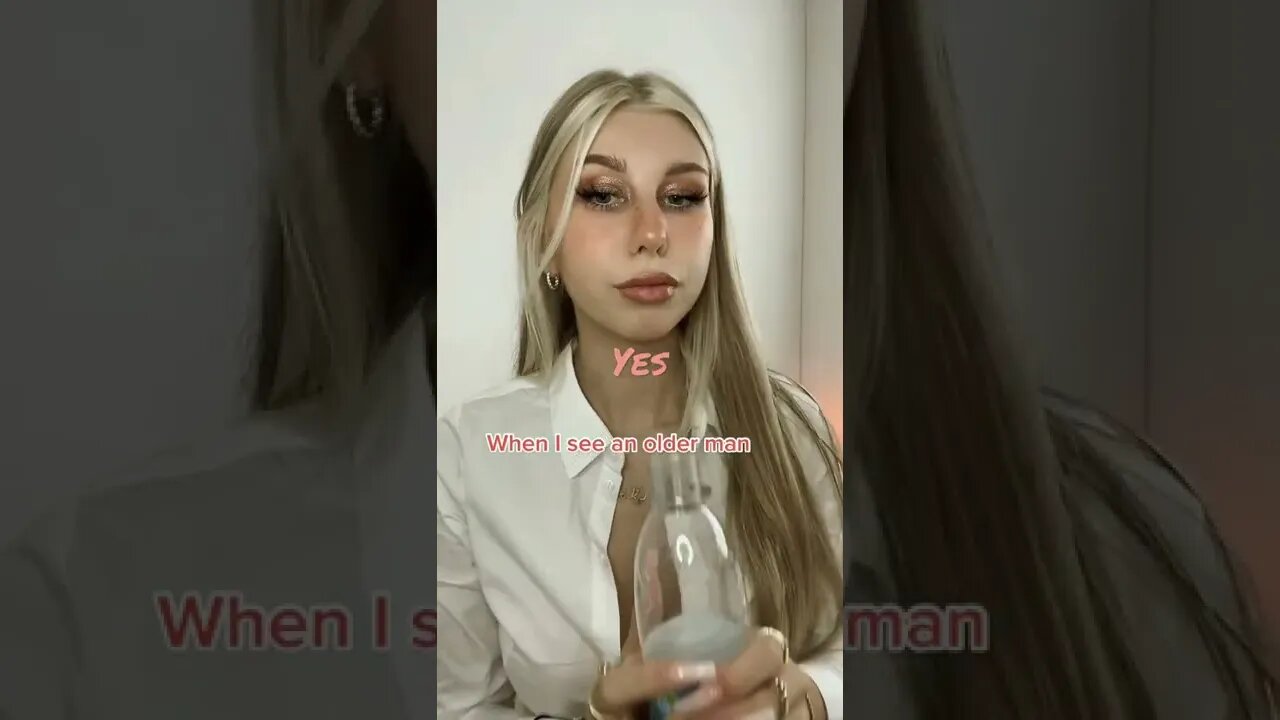 Young woman loves to give O.