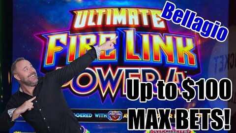 Ultimate Fire Link - POWER 4 - Up To $100/Spin! Jackpot HAND PAY!