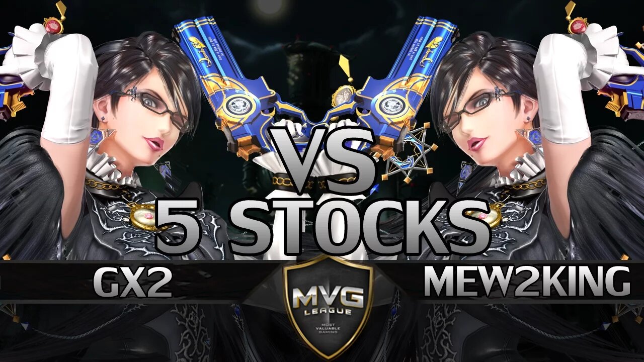 Bayonetta Dittos - Mew2King vs. GX2 - 5 Stock Match