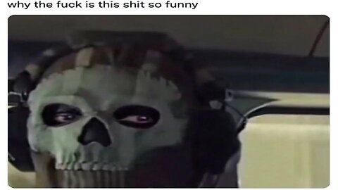 The Mw2 Ghost Meme.