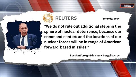 ⁣"The Russians aren’t playing games here." @ Scott Ritter