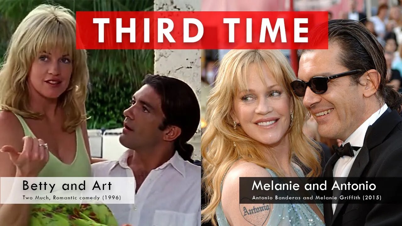 Reliving a LIFE IN A MOVIE - Two Much | Melanie Griffith and Antonio Banderas