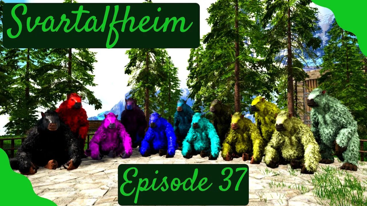 Svartalfheim; Breeding The Megatherium Army! - ARK - Episode 37