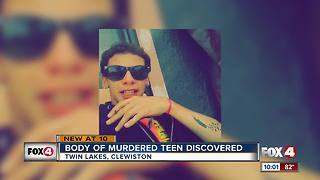 Body of murdered teen discovered