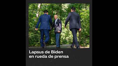 “La voz de Dios” ayuda a Biden durante un discurso