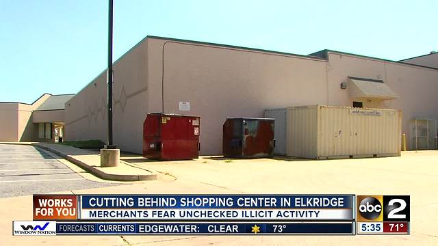 2 men attack another man behind shopping center in Elkridge