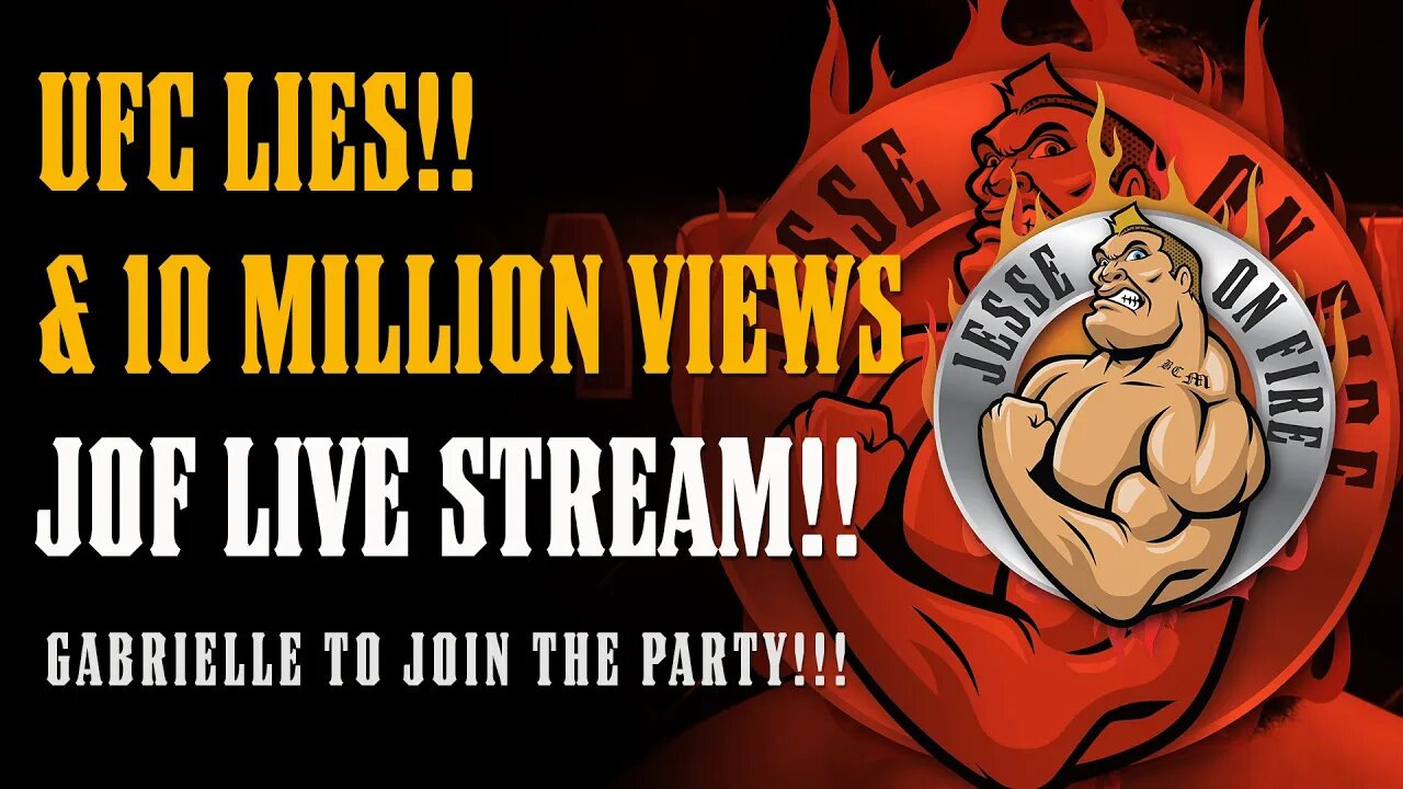 UFC LIES & 10,000,000 Views!! - Jesse & Gabrielle LIVE CELEBRATION!!
