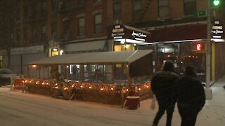 N.Y. Restaurants Hit Hard By Pandemic And Snow