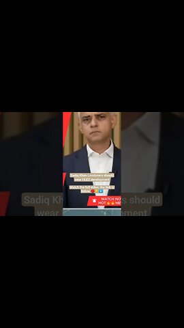 Sadiq Khan Londoners should wear ULEZ development
