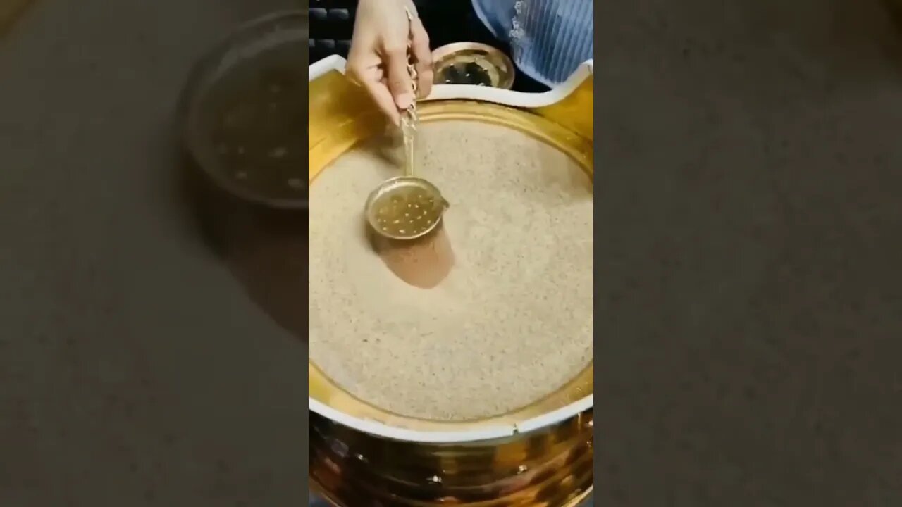 Boiling Water In Hot Sand