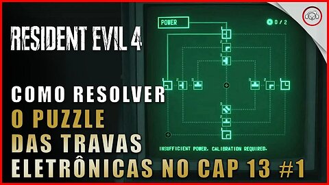 Resident Evil 4 Remake, Como resolver o puzzle das travas eletrônicas no Cap 13 #1 | Super-Dica