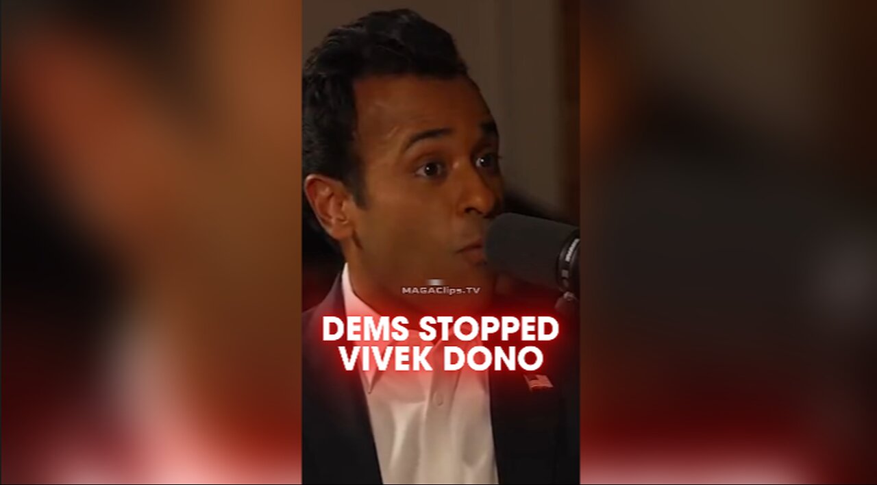 Tucker Carlson: Democrats Stopped Vivek From Donating To Ohio