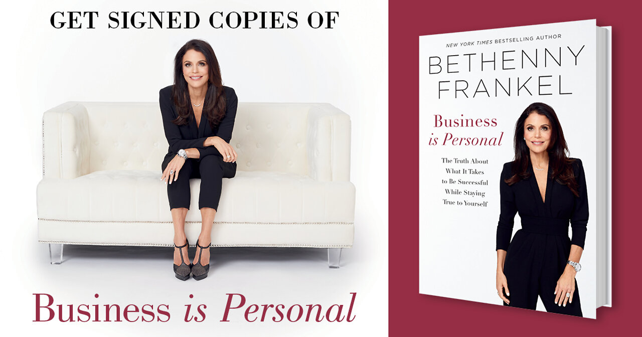 Bethenny Frankel LiveSigning | Business is Personal