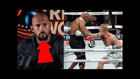 Andrew Tate Responds To Jake Paul BEATING Mike Tyson