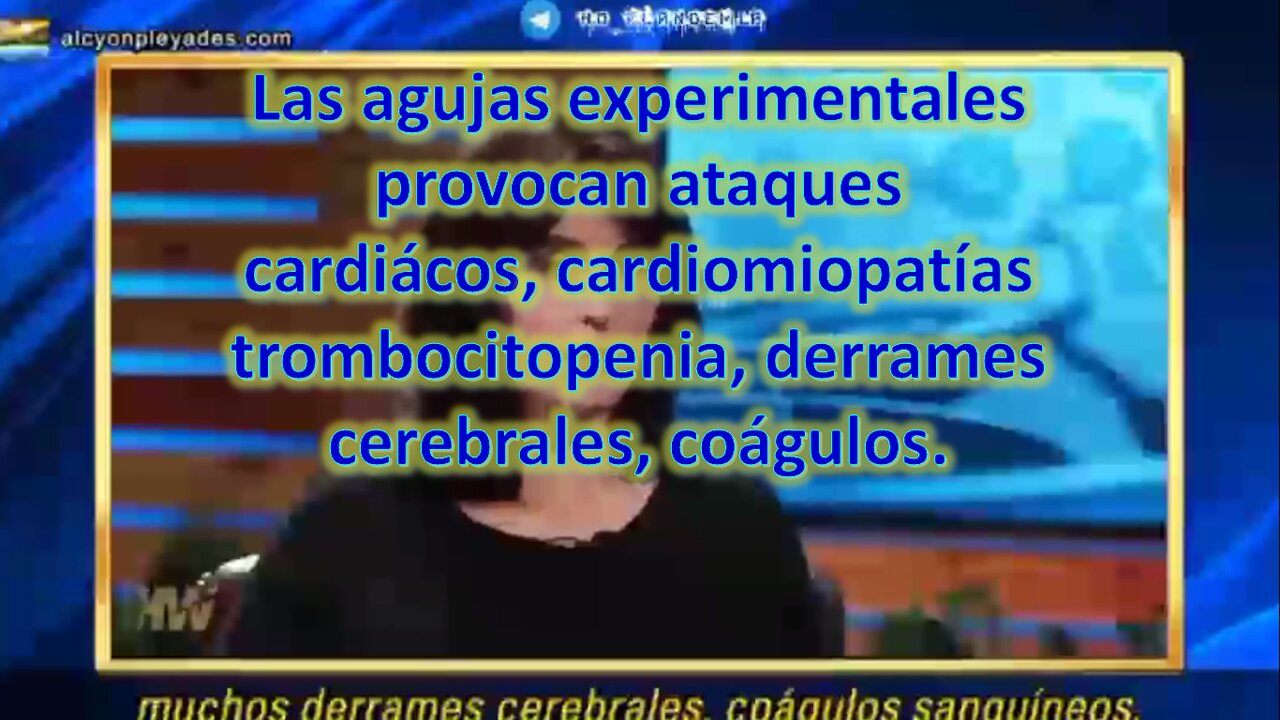 Sanitaria norteamericana: los pinchazos producen Coágulos, derrames, infartos.