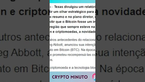 Texas quer comprar Bitcoin como investimento do estado