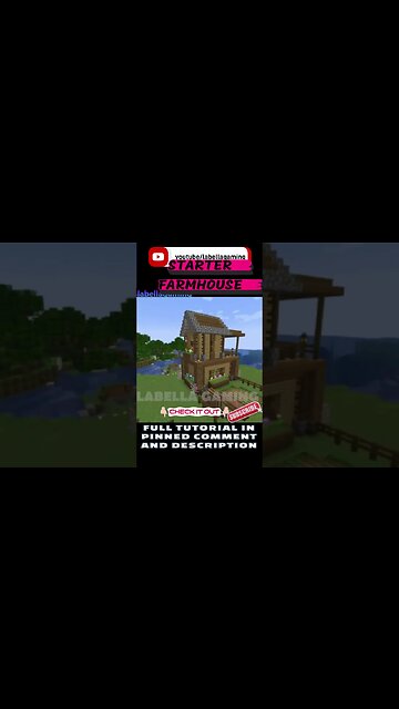 Small Starter Farmhouse | Minecraft