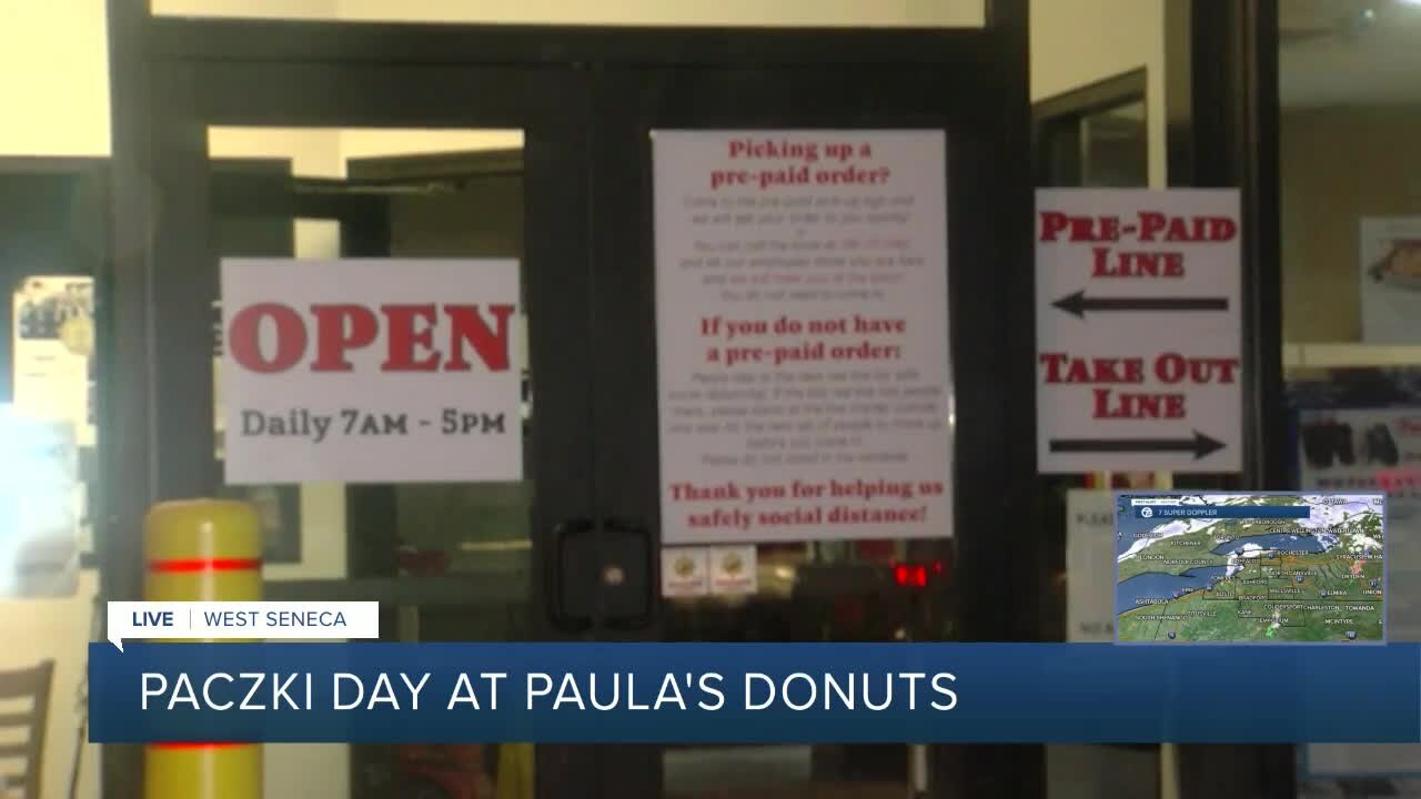 Paula's Donuts offering Paczki two days in a row this year