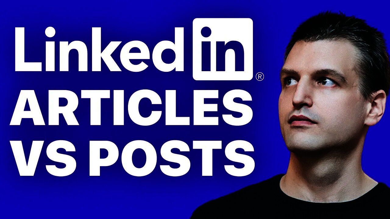 Should I write a post or an article on LinkedIn? (Do LinkedIn articles matter?) | Tim Queen