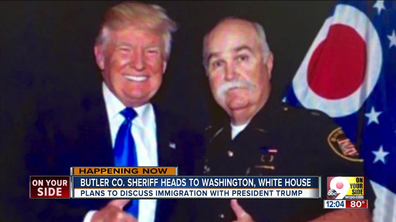 Butler Co. Sheriff heads to Washington, White House