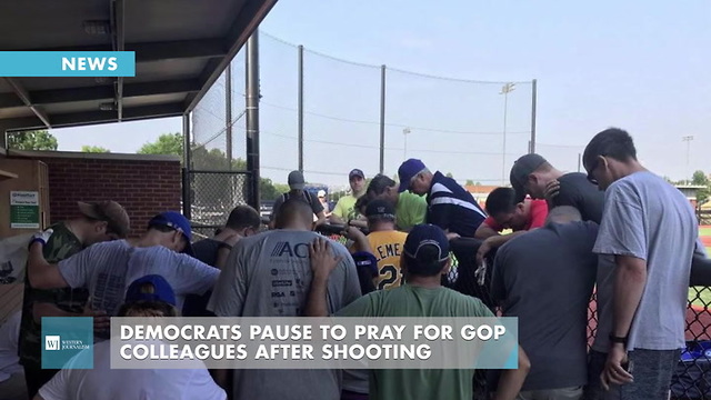 Democrats Pause To Pray For GOP Colleagues After Shooting