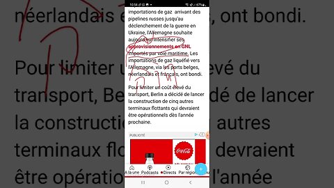 inauguration d'un premier terminal de gaz naturel liquéfié德语