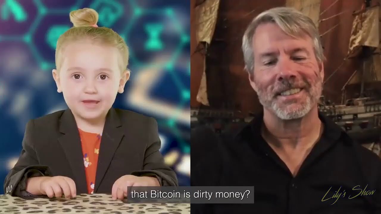 Michael Saylor asked " Why is Bitcoin Dirty Money ???