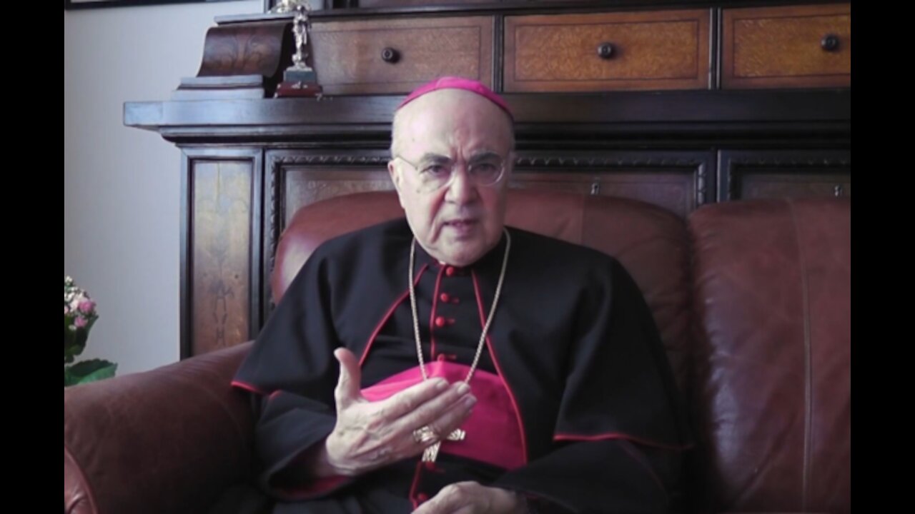 Archbishop Carlo Maria Viganò: There´s a massacre "vaccination" plan at the global level