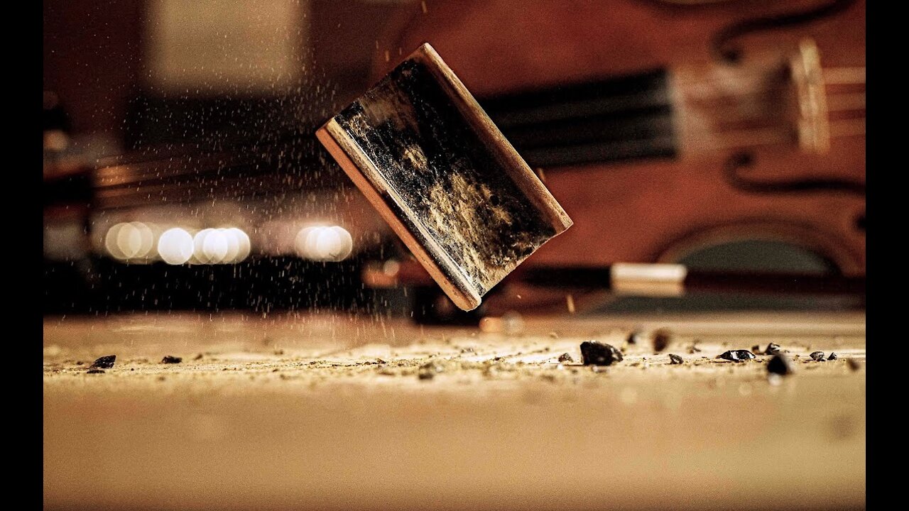 EASY WAY TO FIX YOUR VIOLIN ROSIN!! DONT THROW YOUR BROKEN ROSIN AWAY!!!