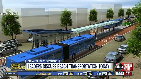 City of St. Pete Beach debating proposed PSTA Bus Rapid Transit to beaches