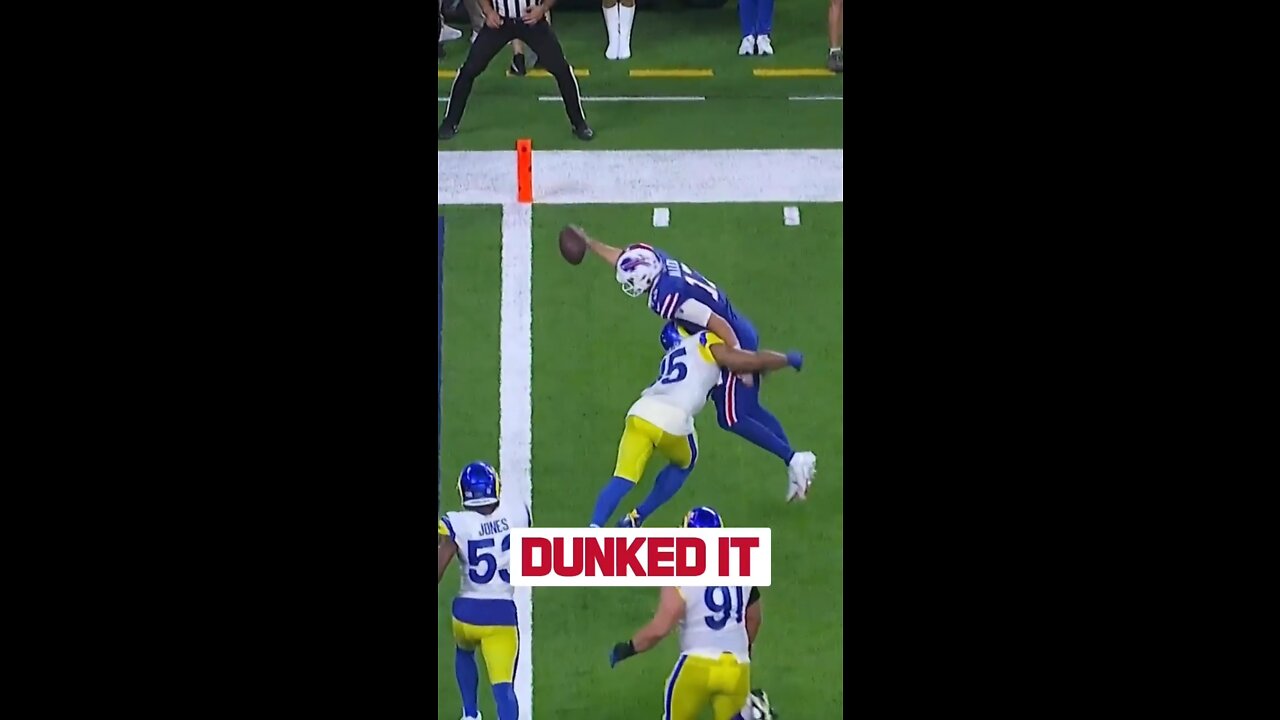 The Bills Dunk on the Rams in season opener.