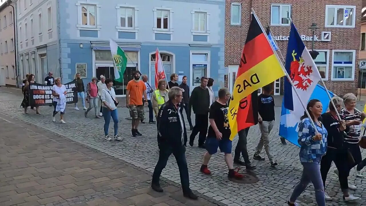 Wolgast - Der Heutige Aufzug 18-07-2023