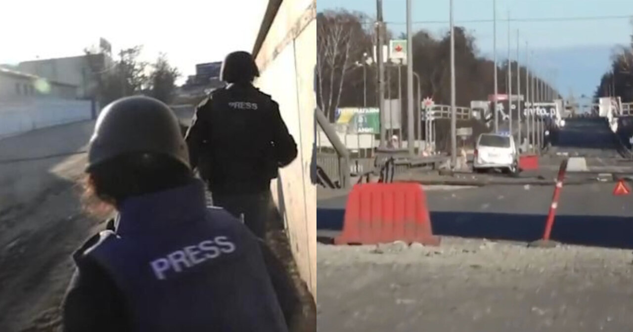 Sky News Correspondent Team Shot by Russians in Harrowing Ambush