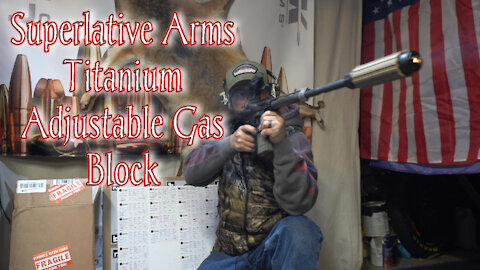 Superlative Titanium Bleed Off Adjustable Gas Block