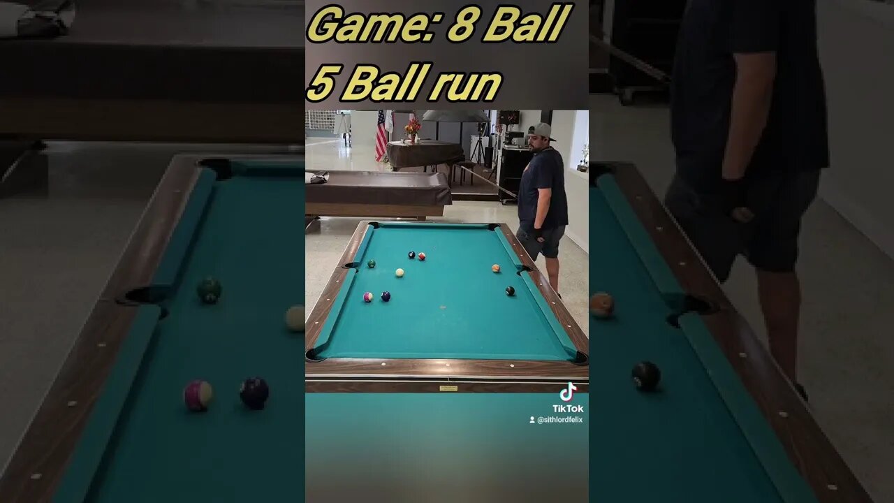 5 Ball run #8ballpool #shorts