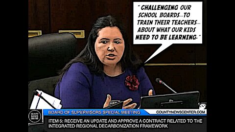 Nora Vargas Wants To "Challenge" School Board Curriculum - San Diego Board Supervisors Meeting