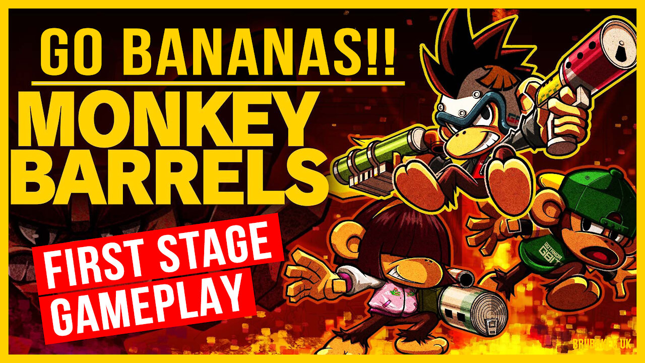 Let's Play Monkey Barrels - PC Gameplay First Stage HD 2K60fps