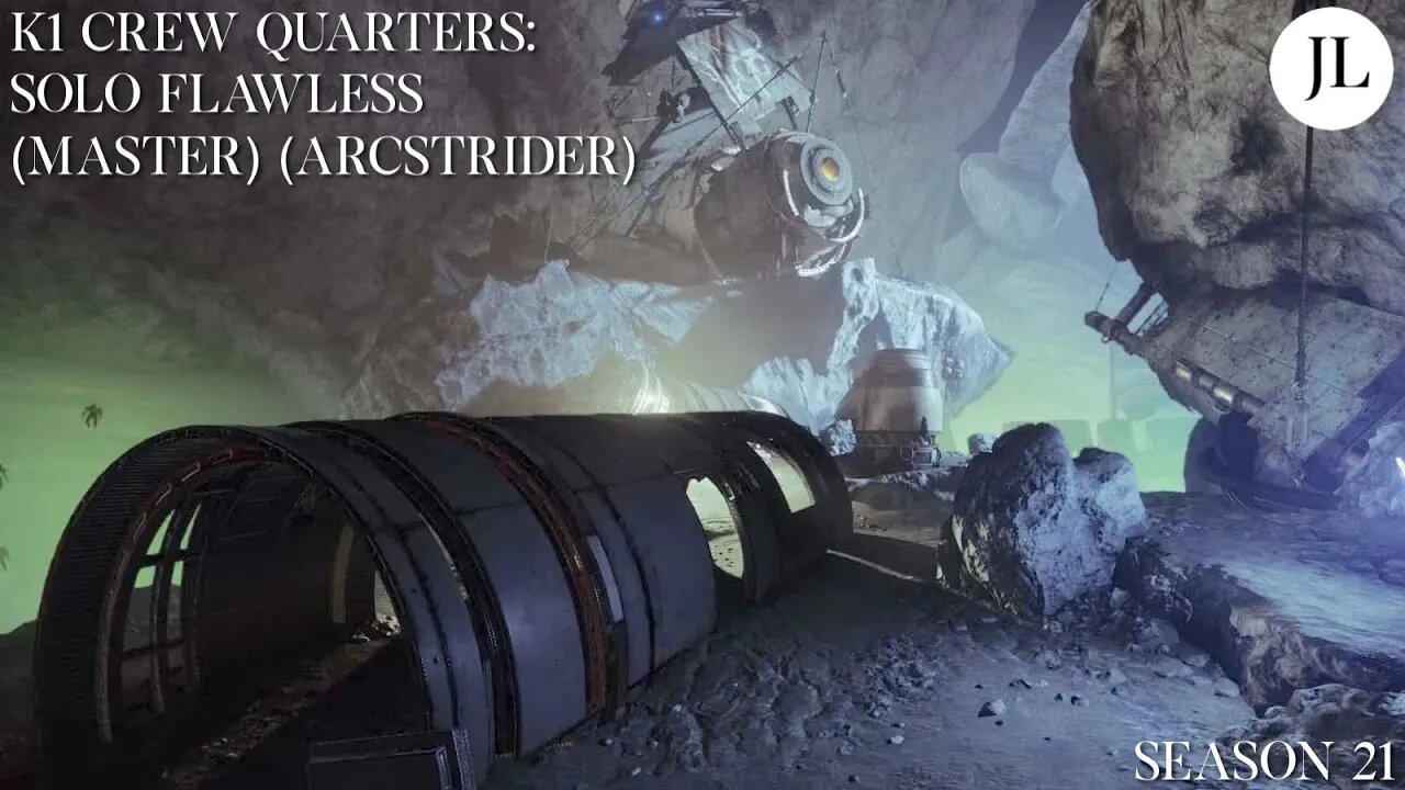 Destiny 2 - Solo Flawless Master Lost Sector: K1 Crew Quarters (Season 21) (Arcstrider)