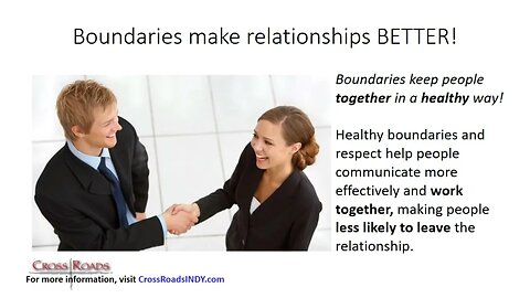 BOUNDARIES PT I