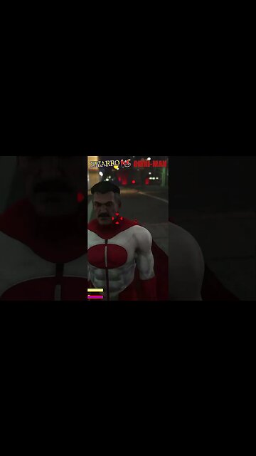 Bizarro vs Omni-man #gtamods #gta5 #dc #invincible #superman
