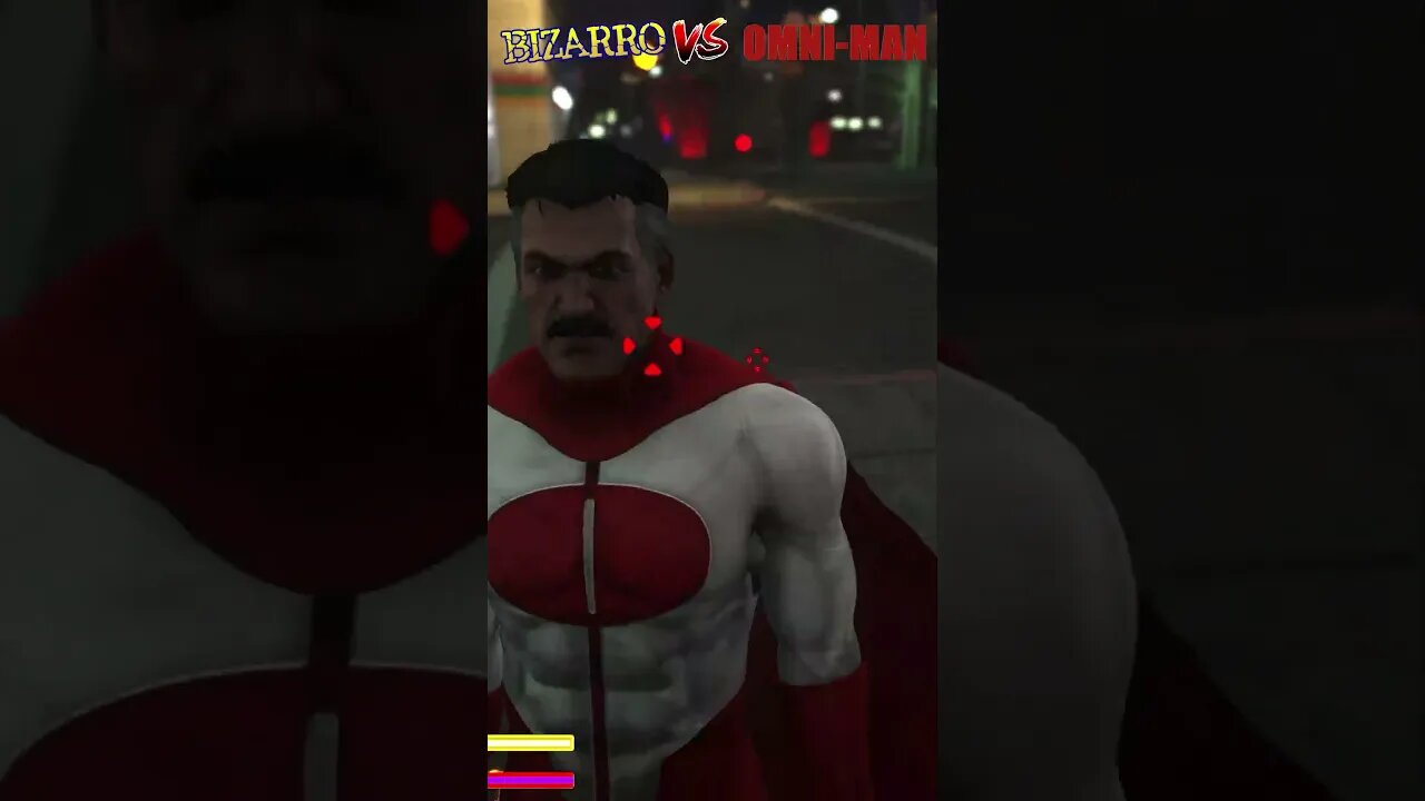 Bizarro vs Omni-man #gtamods #gta5 #dc #invincible #superman