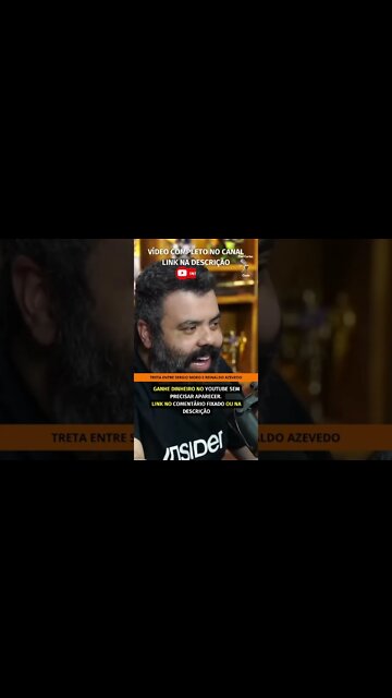 MORO MANDA RECADO P REINALDO AZEVEDO #shorts #reinaldoazevedo #lula