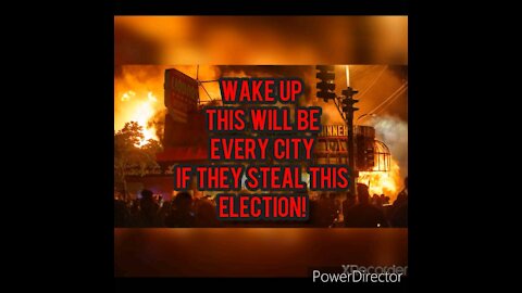 THIS COULD BE EVERY MAJOR CITY IF THEY ARE ALLOWED TO STEAL THIS ELECTION