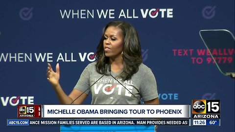 Michelle Obama taking book tour to Phoenix